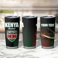 Custom Kenya Cricket Tumbler Cup Go Simbas Go - Wonder Print Shop