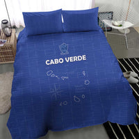 Cape Verde Football Bedding Set Come On Tubaroes Azuis - Blue - Wonder Print Shop