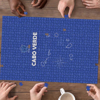 Cape Verde Football Puzzle Come On Tubaroes Azuis - Blue - Wonder Print Shop