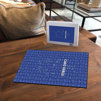 Cape Verde Football Puzzle Come On Tubaroes Azuis - Blue - Wonder Print Shop