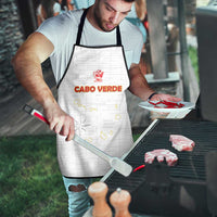 Cape Verde Football Apron Come On Tubaroes Azuis - White - Wonder Print Shop