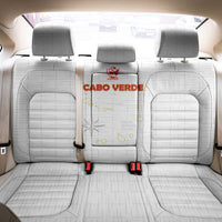 Cape Verde Football Back Car Seat Cover Come On Tubaroes Azuis - White - Wonder Print Shop