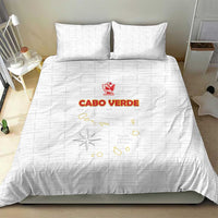 Cape Verde Football Bedding Set Come On Tubaroes Azuis - White - Wonder Print Shop