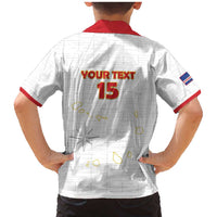 Custom Cape Verde Football Family Matching Mermaid Dress and Hawaiian Shirt Come On Tubaroes Azuis - White - Wonder Print Shop