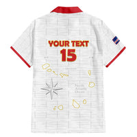 Custom Cape Verde Football Family Matching Mermaid Dress and Hawaiian Shirt Come On Tubaroes Azuis - White - Wonder Print Shop