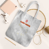 Cape Verde Football Tote Bag Come On Tubaroes Azuis - White - Wonder Print Shop