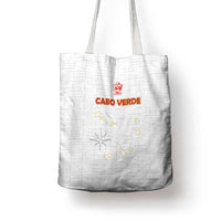 Cape Verde Football Tote Bag Come On Tubaroes Azuis - White - Wonder Print Shop