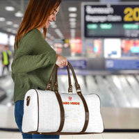 Cape Verde Football Travel Bag Come On Tubaroes Azuis - White - Wonder Print Shop