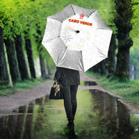 Cape Verde Football Umbrella Come On Tubaroes Azuis - White - Wonder Print Shop