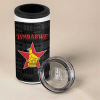 Custom Hockey Zimbabwe 4 in 1 Can Cooler Tumbler Go Champions - Wonder Print Shop