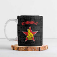 Custom Hockey Zimbabwe Ceramic Mug Go Champions - Wonder Print Shop
