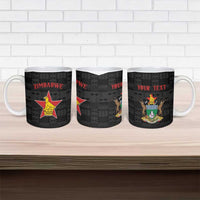 Custom Hockey Zimbabwe Ceramic Mug Go Champions - Wonder Print Shop