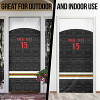 Custom Hockey Zimbabwe Door Cover Go Champions - Wonder Print Shop