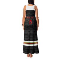 Custom Hockey Zimbabwe Family Matching Tank Maxi Dress and Hawaiian Shirt Go Champions - Wonder Print Shop