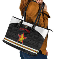 Hockey Zimbabwe Leather Tote Bag Go Champions - Wonder Print Shop
