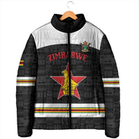 Custom Hockey Zimbabwe Padded Jacket Go Champions - Wonder Print Shop