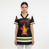 Custom Hockey Zimbabwe Scrub Top Go Champions - Wonder Print Shop