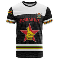 Custom Hockey Zimbabwe T Shirt Go Champions - Wonder Print Shop