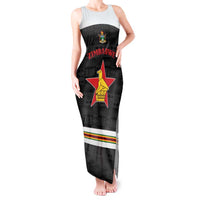 Custom Hockey Zimbabwe Tank Maxi Dress Go Champions - Wonder Print Shop