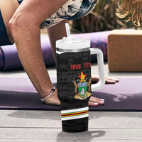 Custom Hockey Zimbabwe Tumbler With Handle Go Champions - Wonder Print Shop