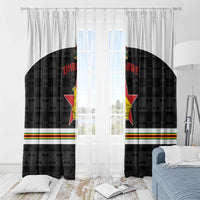 Hockey Zimbabwe Window Curtain Go Champions - Wonder Print Shop
