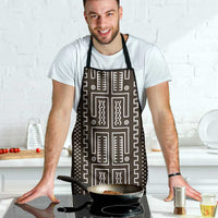 Mali Mud Cloth Apron Bogolanfini Pattern - Wonder Print Shop