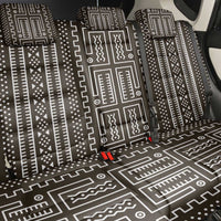 Mali Mud Cloth Back Car Seat Cover Bogolanfini Pattern - Wonder Print Shop