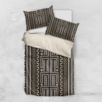 Mali Mud Cloth Bedding Set Bogolanfini Pattern - Wonder Print Shop