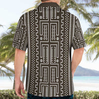 Mali Mud Cloth Hawaiian Shirt Bogolanfini Pattern - Wonder Print Shop