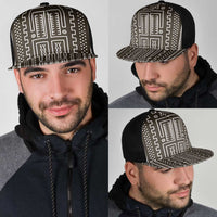 Mali Mud Cloth Mesh Trucker Cap Bogolanfini Pattern - Wonder Print Shop
