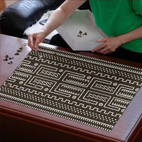Mali Mud Cloth Puzzle Bogolanfini Pattern - Wonder Print Shop