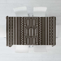 Mali Mud Cloth Tablecloth Bogolanfini Pattern - Wonder Print Shop