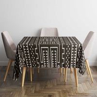 Mali Mud Cloth Tablecloth Bogolanfini Pattern - Wonder Print Shop
