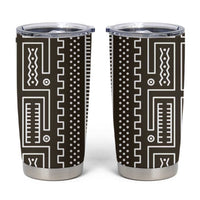 Mali Mud Cloth Tumbler Cup Bogolanfini Pattern - Wonder Print Shop
