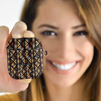 Mali Mud Cloth Legacy Pattern AirPods Case Ethnic Geometry Style - Wonder Print Shop