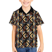 Mali Mud Cloth Legacy Pattern Hawaiian Shirt Ethnic Geometry Style - Wonder Print Shop