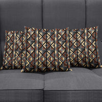 Mali Mud Cloth Legacy Pattern Pillow Cover Ethnic Geometry Style - Wonder Print Shop