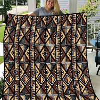 Mali Mud Cloth Legacy Pattern Quilt Ethnic Geometry Style - Wonder Print Shop