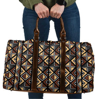Mali Mud Cloth Legacy Pattern Travel Bag Ethnic Geometry Style - Wonder Print Shop