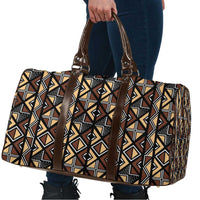 Mali Mud Cloth Legacy Pattern Travel Bag Ethnic Geometry Style - Wonder Print Shop