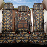 Mali Mud Cloth African Village Back Car Seat Cover Ethnic Geometry Style - Wonder Print Shop
