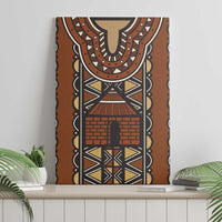 Mali Mud Cloth African Village Canvas Wall Art Ethnic Geometry Style - Wonder Print Shop