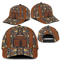 Mali Mud Cloth African Village Classic Cap Ethnic Geometry Style - Wonder Print Shop