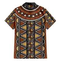 Mali Mud Cloth African Village Hawaiian Shirt Ethnic Geometry Style - Wonder Print Shop