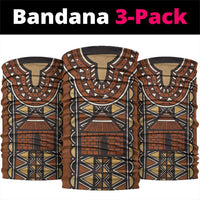 Mali Mud Cloth African Village Neck Gaiter Ethnic Geometry Style - Wonder Print Shop