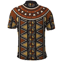 Mali Mud Cloth African Village Polo Shirt Ethnic Geometry Style - Wonder Print Shop