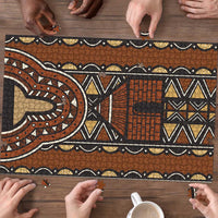 Mali Mud Cloth African Village Puzzle Ethnic Geometry Style - Wonder Print Shop
