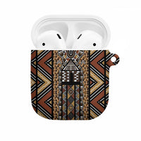 Mali Mud Cloth Leopards Legacy AirPods Case Tribal Village - Wonder Print Shop