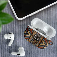 Mali Mud Cloth Leopards Legacy AirPods Case Tribal Village - Wonder Print Shop