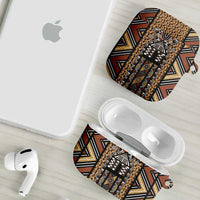 Mali Mud Cloth Leopards Legacy AirPods Case Tribal Village - Wonder Print Shop